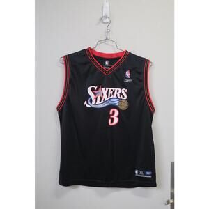 Reebok Philadelphia 76ers Iverson #3 Away Basketball Jersey